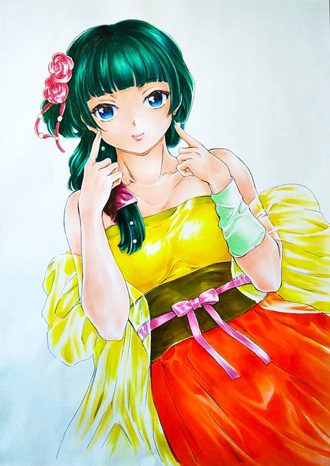 去年の宿題 
猫猫イラストを今さら塗っています
(∀`*ゞ) 