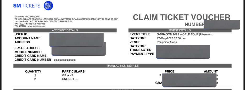 mydementor's tweet photo. Will be selling my #GDRAGON_ÜBERMENSCH ticket VIP A-R standing at SAME PRICE or less 500php if I can secure SVIP. 🥺 pls pls #GDRAGON #BUGBANG #GDRAGONinBULACAN #GDRAGON2025 https://t.co/PRHgA05AMo