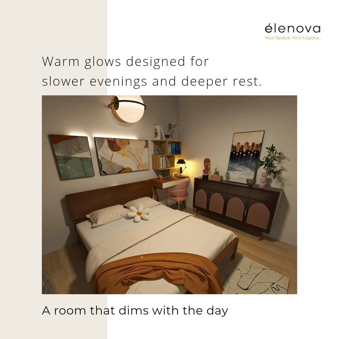 elenova_studio's tweet photo. Warm glows, no overhead glare, and the kind of calm that helps you truly switch off.
Because rest shouldn’t feel like a luxury—it should feel like home.
#élenova #BedroomGlowUp #MindfulDesign #WarmLighting #CalmInteriors #DesignForRest #WellbeingAtHome #YourSpaceYourLegacy https://t.co/5H3Bwovxgs