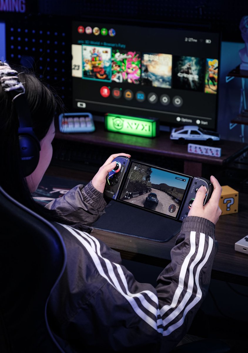 NyxiGaming's tweet photo. Relax, recharge, and game on with NYXI Hyperion 2.🎮
#NYXI #NYXIGAME #NYXIHYPERION2 #Nintendo #SwitchJoycon #gamer #Switchgaming https://t.co/LXqtEOxyQr