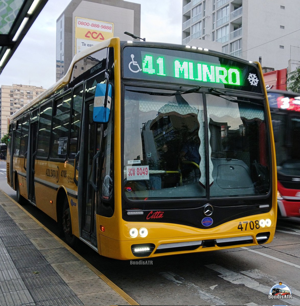 BondisATR's tweet photo. #Linea41: Nuevo interno 4708.
#MB OH 1721 L SB #Nuovobus Cittá https://t.co/FO0Idk7YTl