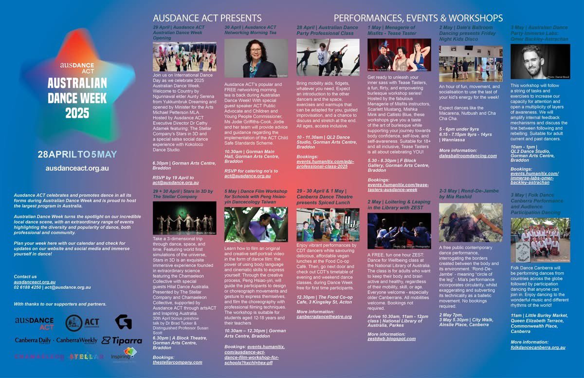 Ausdance ACT tweet media