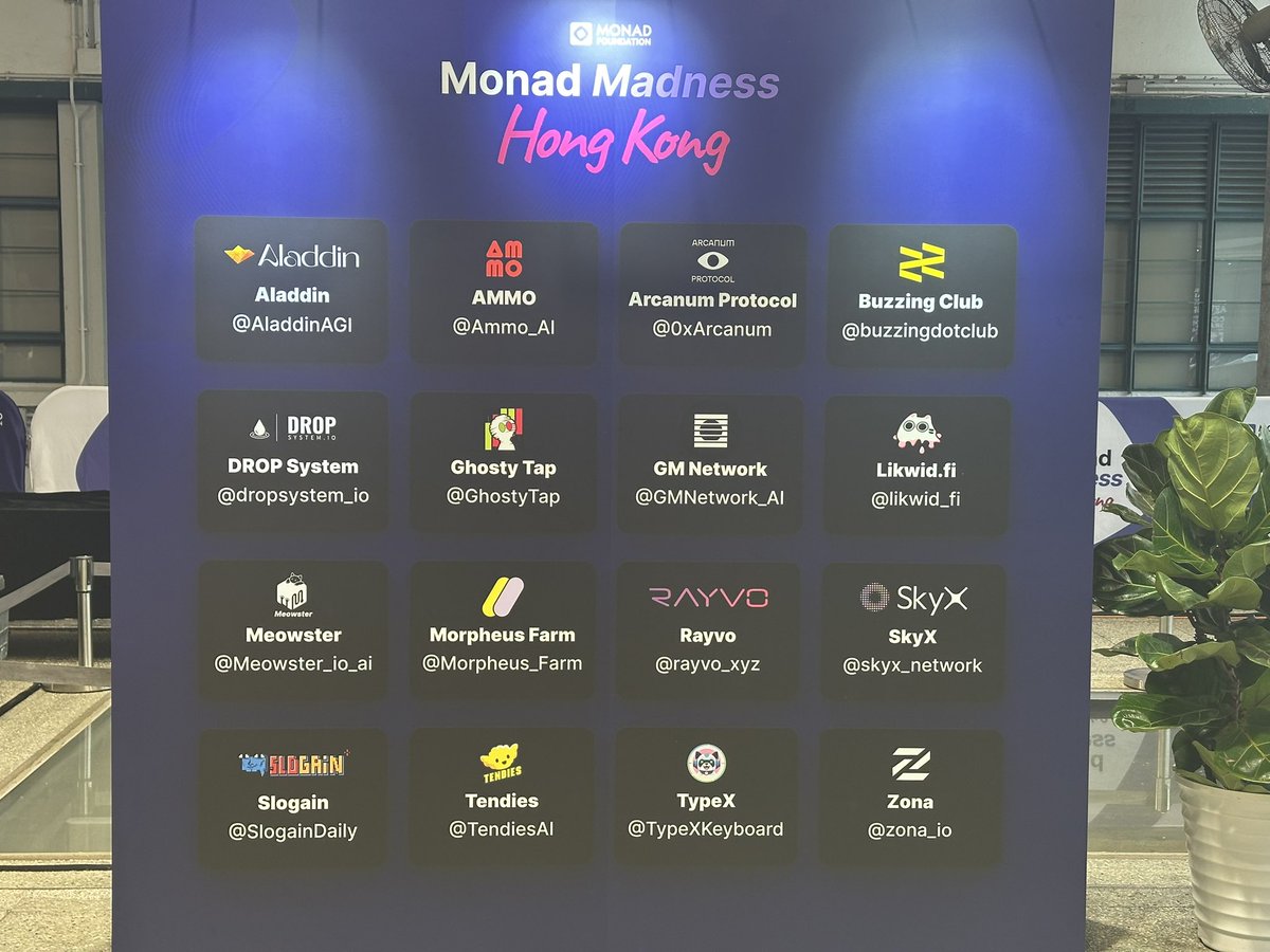 0ximio's tweet photo. Slow~~~~ Gain!!!
@SlogainDaily @monad_xyz 
@monad_eco 
#MonadMadnessHK https://t.co/Jddkd94Ndk