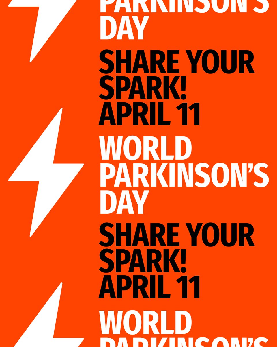 Today is World Parkinson’s Day. Parkinson's disease is the fastest growing neurological disease on the planet. The spark represents a global alliance dedicated to ending Parkinson’s and asks those impacted to create awareness &amp; Share their Spark! #worldparkinsonsday #thespark