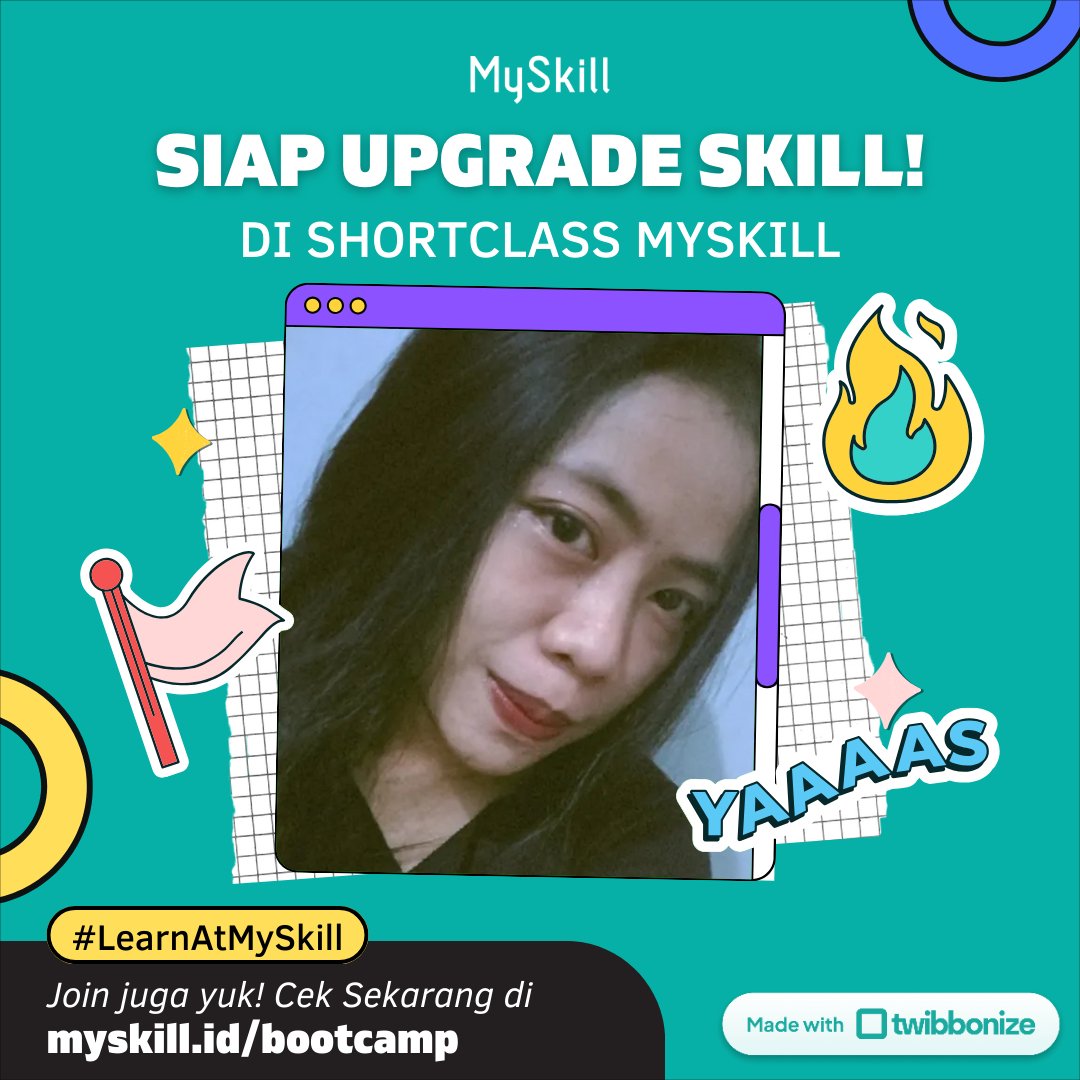 irursdy's tweet photo. Hi, I’m Iru, dan aku ikutan Short Class, sebuah program kelas gratis dari @myskill.id. Kelas ini menyediakan banyak topik-topik pilihan seperti Digital Marketing, Microsoft Excel, Data Analysis, UI/UX Design dan masih banyak lagi. https://t.co/Iyh0p1Uvtv