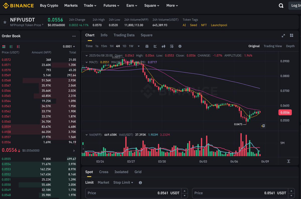 Some tokens just look like they’re meant to explode — $NFP is one of them. <a href="/nfprompt/">NFP</a> fundamentals are there:

🔹 Real AI + Web3 use case
🔹 Growing ecosystem
🔹 Strong tokenomics
🔹 Listed on Binance

But the price? Still sleeping. This might be one of the most overlooked