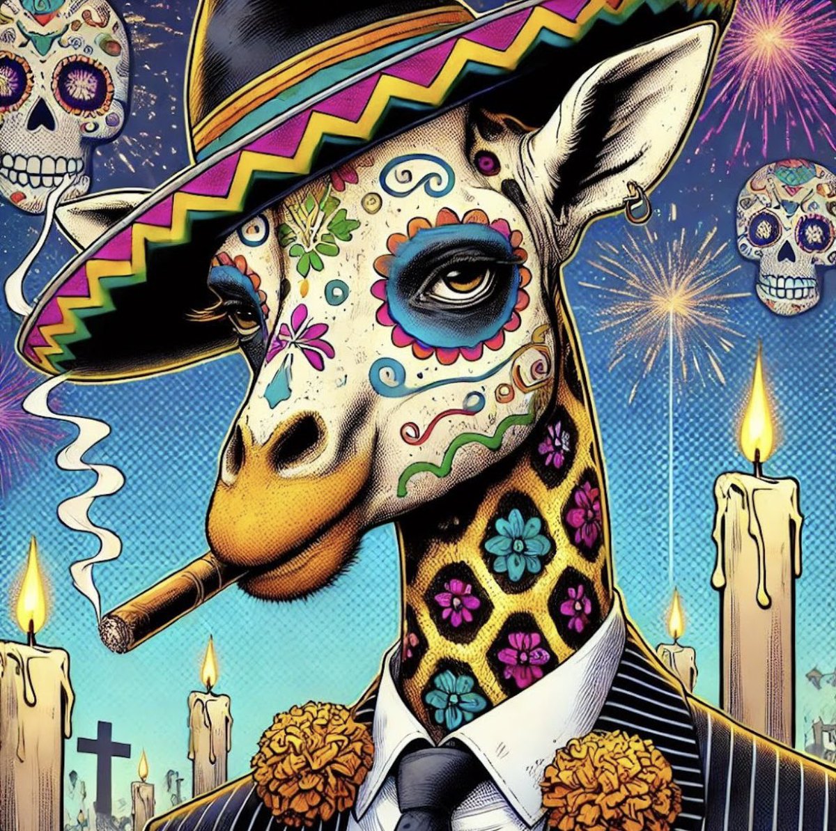 Picked up my second GrafGPT NFT. Love this one too. Only two left on the floor under 5 SOL. Go pick them up before I do. <a href="/SmokingGiraffes/">Smoking Giraffe</a> $GRAF