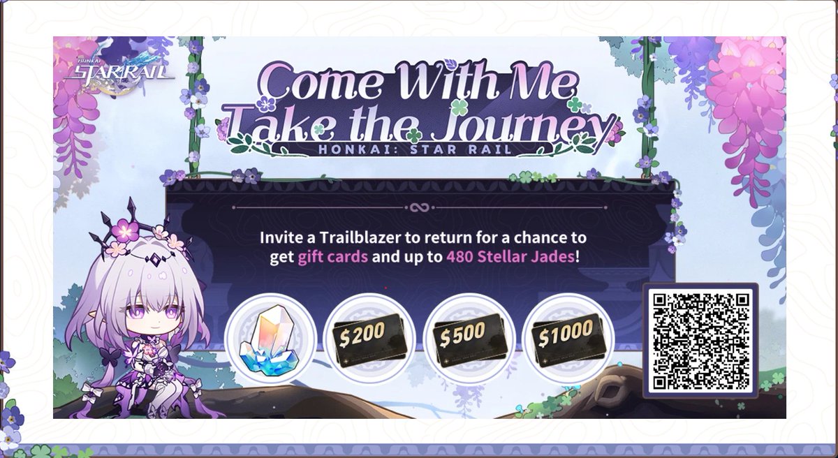 Here is my invitation info and code for honkai:  GUAEGE5KSN
#HonkaiStarRail #HSR
