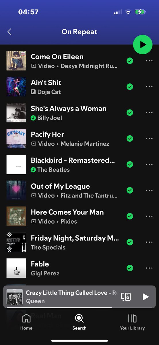 whats the best song on my on repeat😝