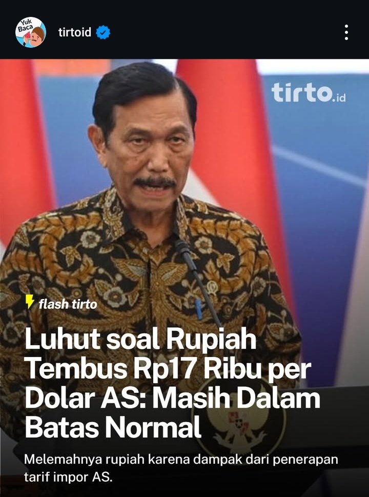 Sudah 17 ribu lebih masih di bilang normal. 
TAEK!!