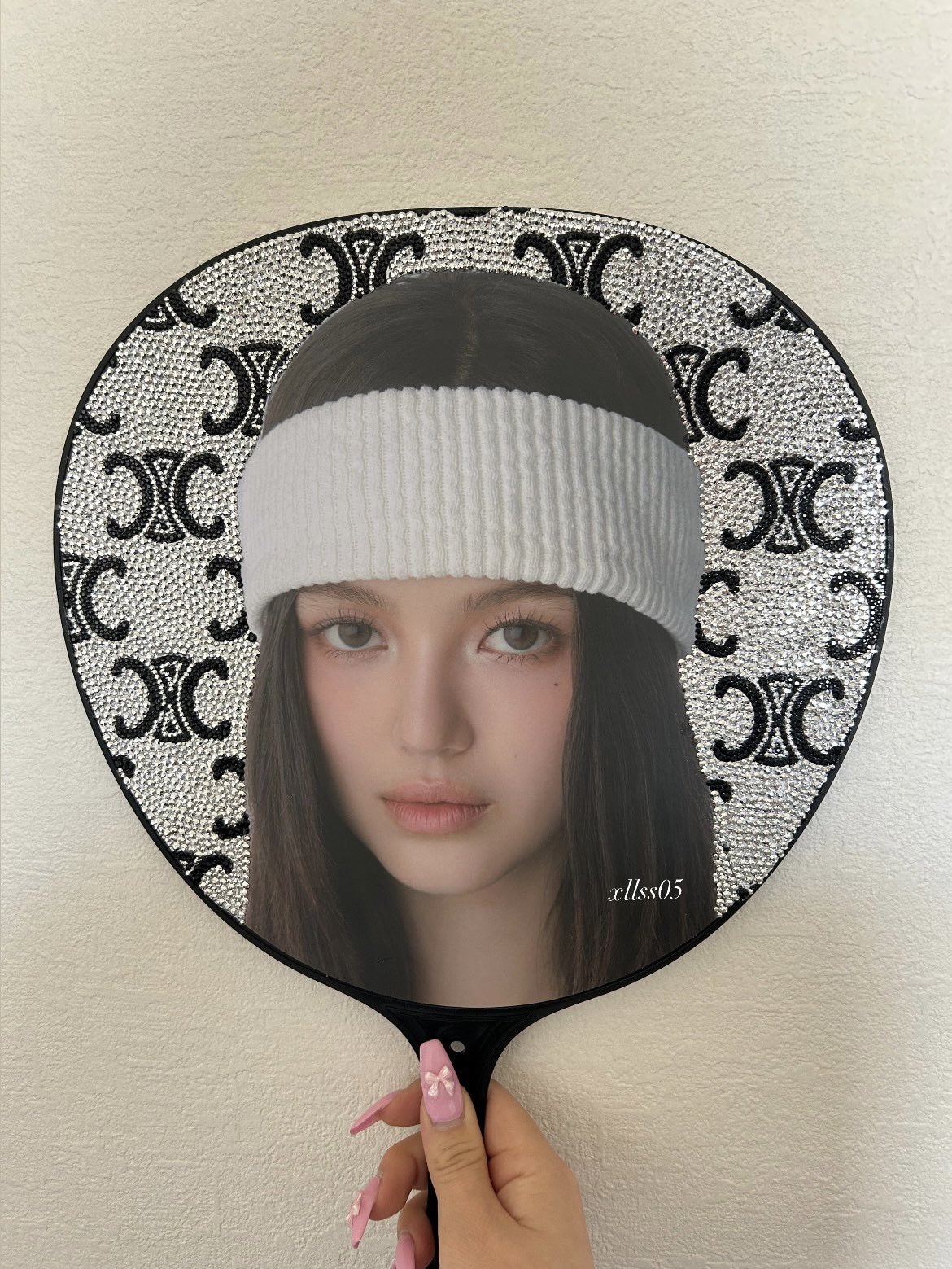 うちわ ストーン デコ文字 オーダー SixTONES 京本大我 マリーちゃん