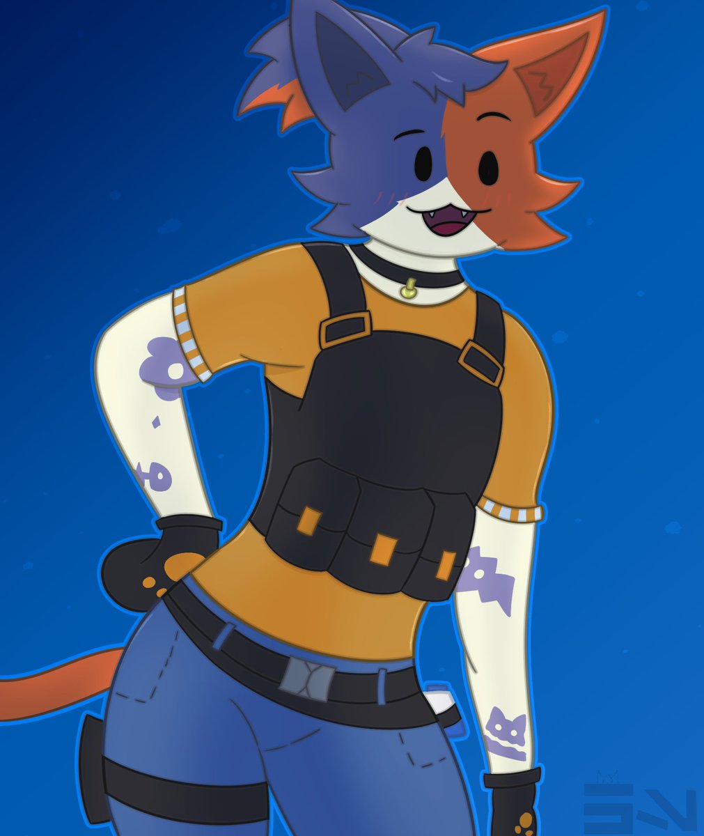 Cincos_5's tweet photo. Muejejeje >:3c
#FortniteArt  #meowskulls  #meowskulls https://t.co/ZeScZrYHOO