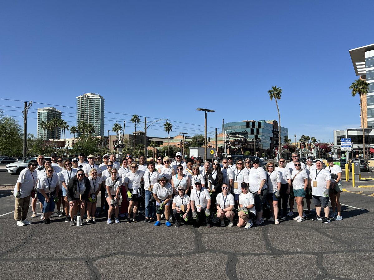 keeptempebtfl's tweet image. 🌟 Corporate Cleanup with Express Conferences at “A” Mountain! 🌄

This morning, Keep Tempe Beautiful had the pleasure of partnering with the Express Conference for a corporate cleanup at Tempe’s gem — Hayden Butte (“A” Mountain) from 9–10 a.m.

This marks the second year in a…