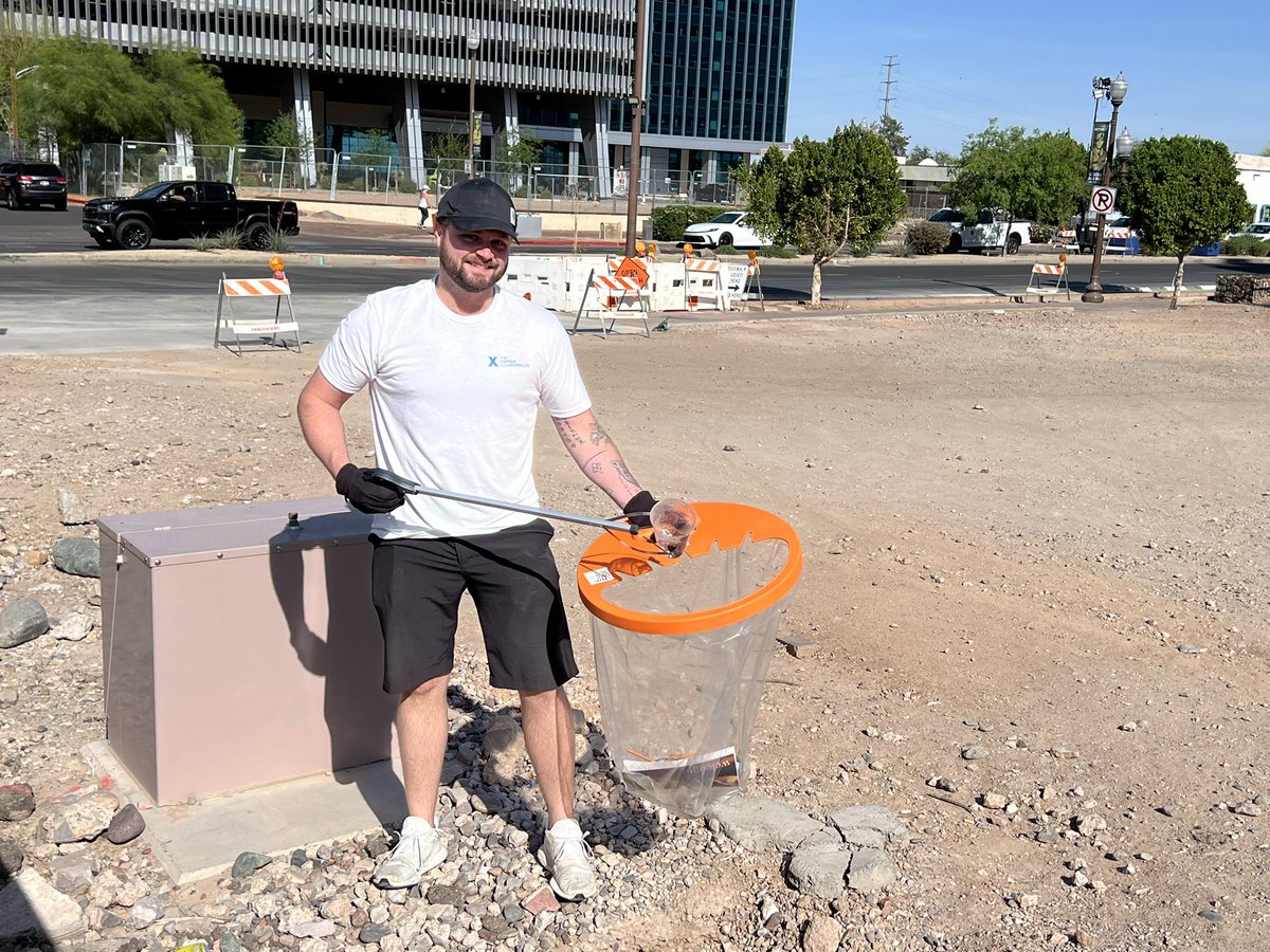 keeptempebtfl's tweet image. 🌟 Corporate Cleanup with Express Conferences at “A” Mountain! 🌄

This morning, Keep Tempe Beautiful had the pleasure of partnering with the Express Conference for a corporate cleanup at Tempe’s gem — Hayden Butte (“A” Mountain) from 9–10 a.m.

This marks the second year in a…