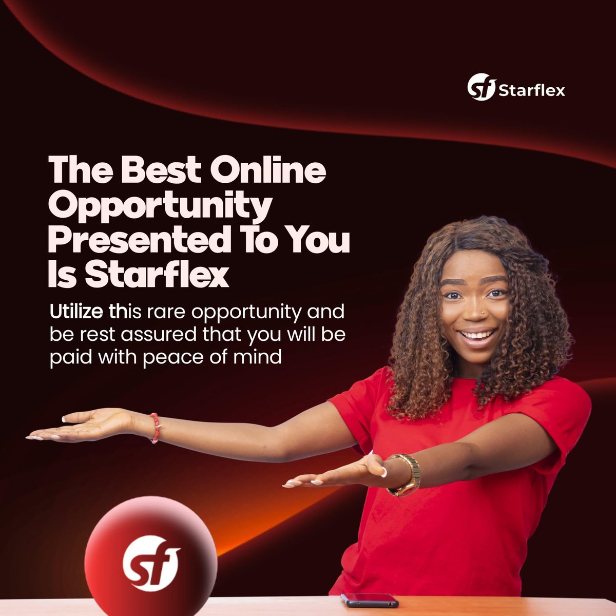 Starflexglobal1's tweet photo. StarFlex offers the very best—top-notch service and unbeatable payments! 💼💸
Signup now! (The Link is in our bio)
#Starflex #NoRegrets #CashOutDaily #JoinNow #BestPlatform
#MakeMoneySmart #SecureTheBag #OnlineIncome #EarnBig #LevelUp https://t.co/WJtyFxJFQa