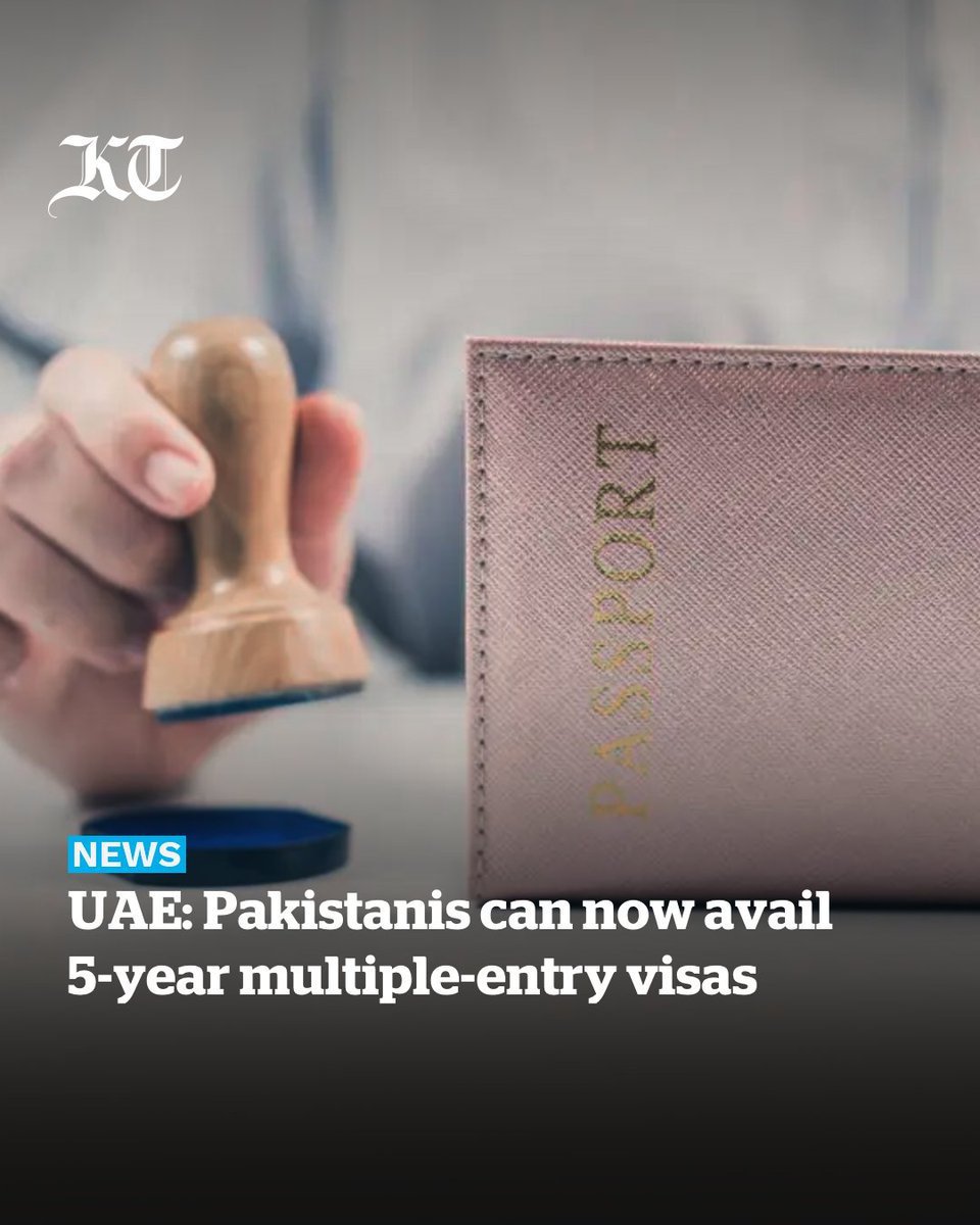 khaleejtimes's tweet photo. According to the website of Dubai’s General Directorate of Identity and Foreigners Affairs, the country issues multiple-entry #tourist #visas for five years. 

The visa allows a person to make several trips to the #UAE from the date of issue, without needing a guarantor or a host within the country.

https://t.co/D5AkFBR8oL