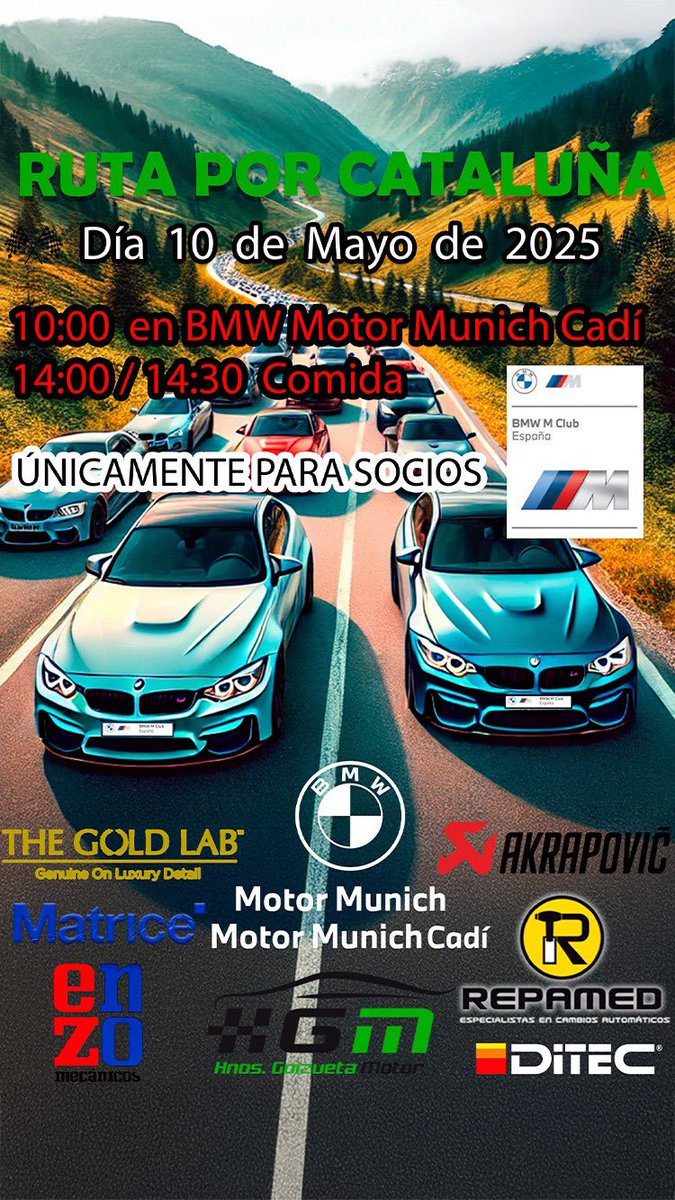BMW M Club España tweet media