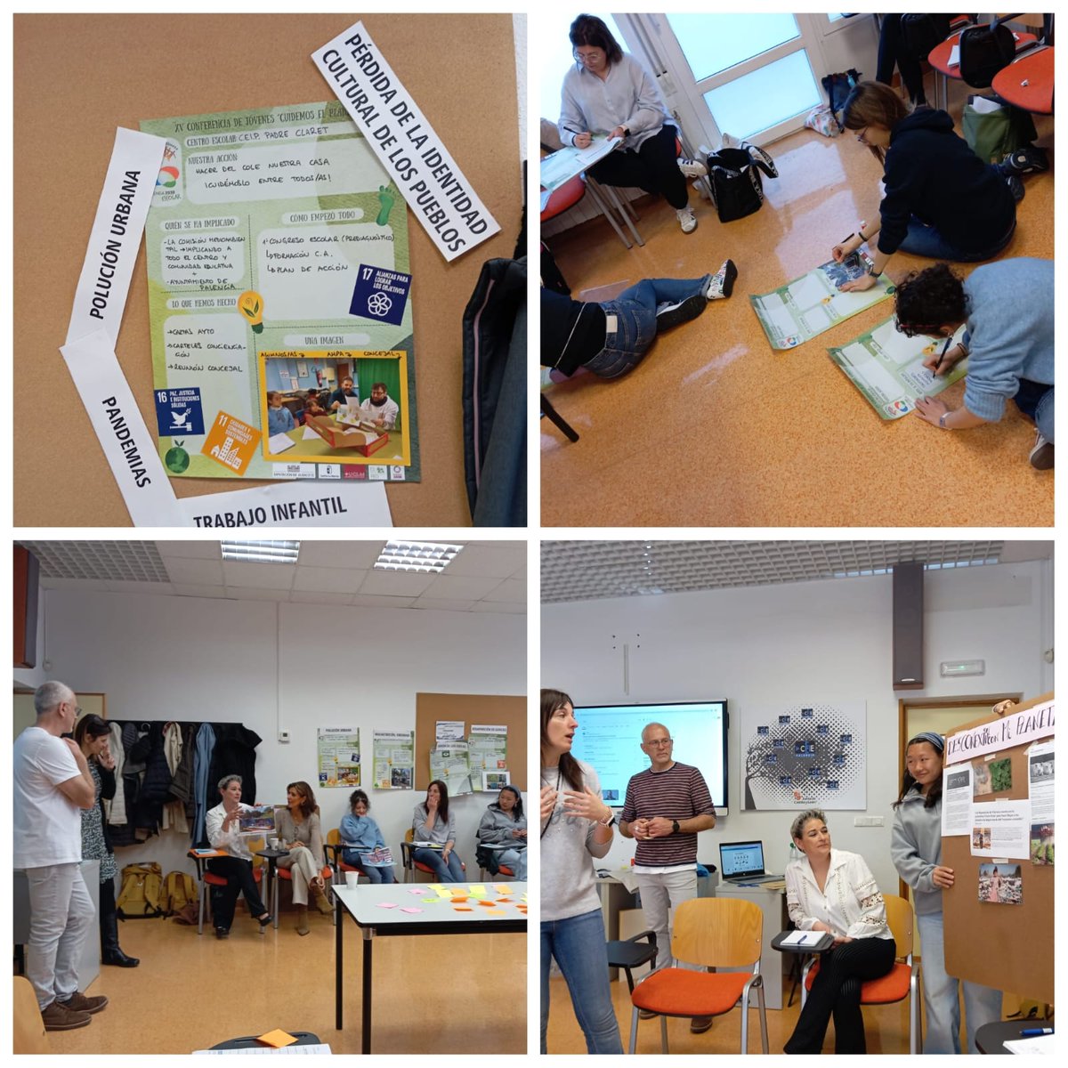 CFIE_PALENCIA's tweet photo. 🌍 Gran Jornada sobre Metodología #CONFINT.
Gracias a los docentes participantes por su por su implicación/compromiso con la #sostenibilidad.
Especial mención a los ponentes🌟 y a @diputacionPalen por su colaboración 💧🌱
@educacyl #VIIConfintEstatal #ConfintPalencia #EpS https://t.co/QoRggylENW