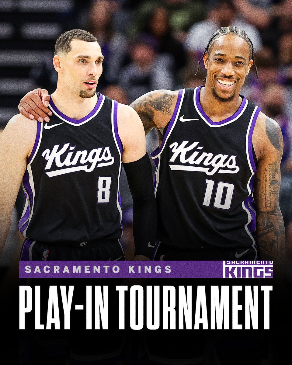 ESPNNBA's tweet photo. With the Suns' loss, the Kings have secured a spot in the play-in tournament 👏 https://t.co/A8FO4IRnoR