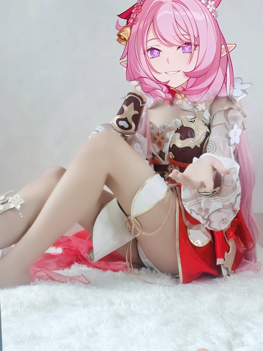 爱莉没流量？
#爱莉希雅 #春好桃夭 #cosplay #Elysia