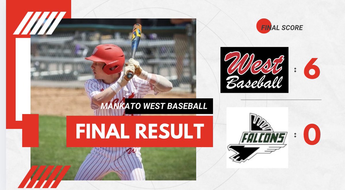 Mankato West Baseball tweet media