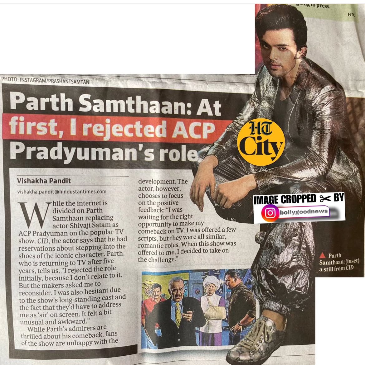 LaghateParthOfc's tweet image. Though you had your concerns regarding the role and the show, since makers trusted you with this you decided to take up the challenge. All the best ❤️❤️  may the show nd the role give you fruitful results and satisfaction for your craft #ParthSamthaan #CID #CID2 #ACPAyushmaan