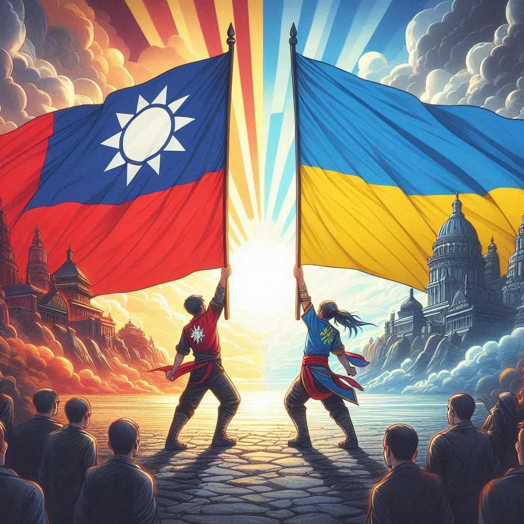 Stand with Taiwan. 🇹🇼
Stand with Ukraine. 🇺🇦