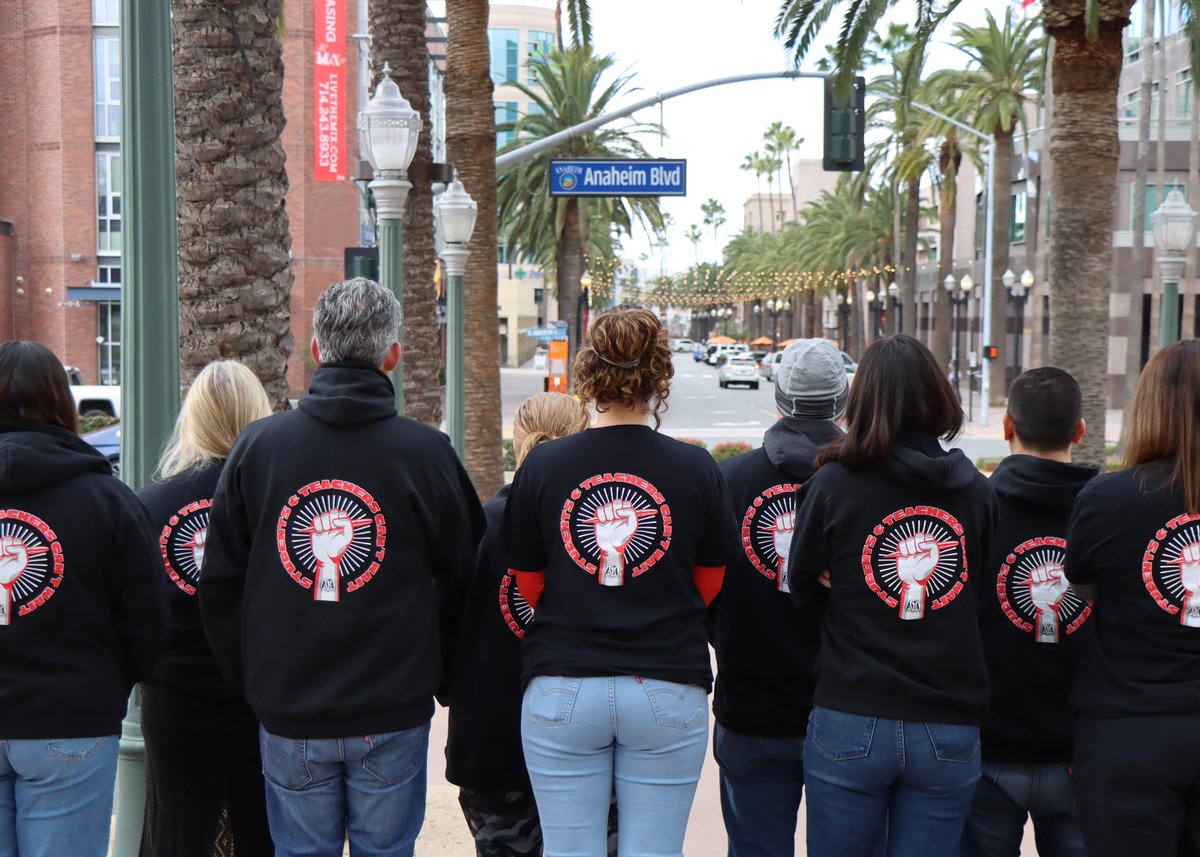 WE CAN'T WAIT WEDNESDAY! Take a photo wearing #RedForEd or your #WeCantWait t-shirt and stand in #solidarity✊with the ASTA bargaining team!

Post your pics and tag @astaanaheim or send photos to communicate@astaanaheim.org to help share our message!

#WeAreASTA #WeAreCTA