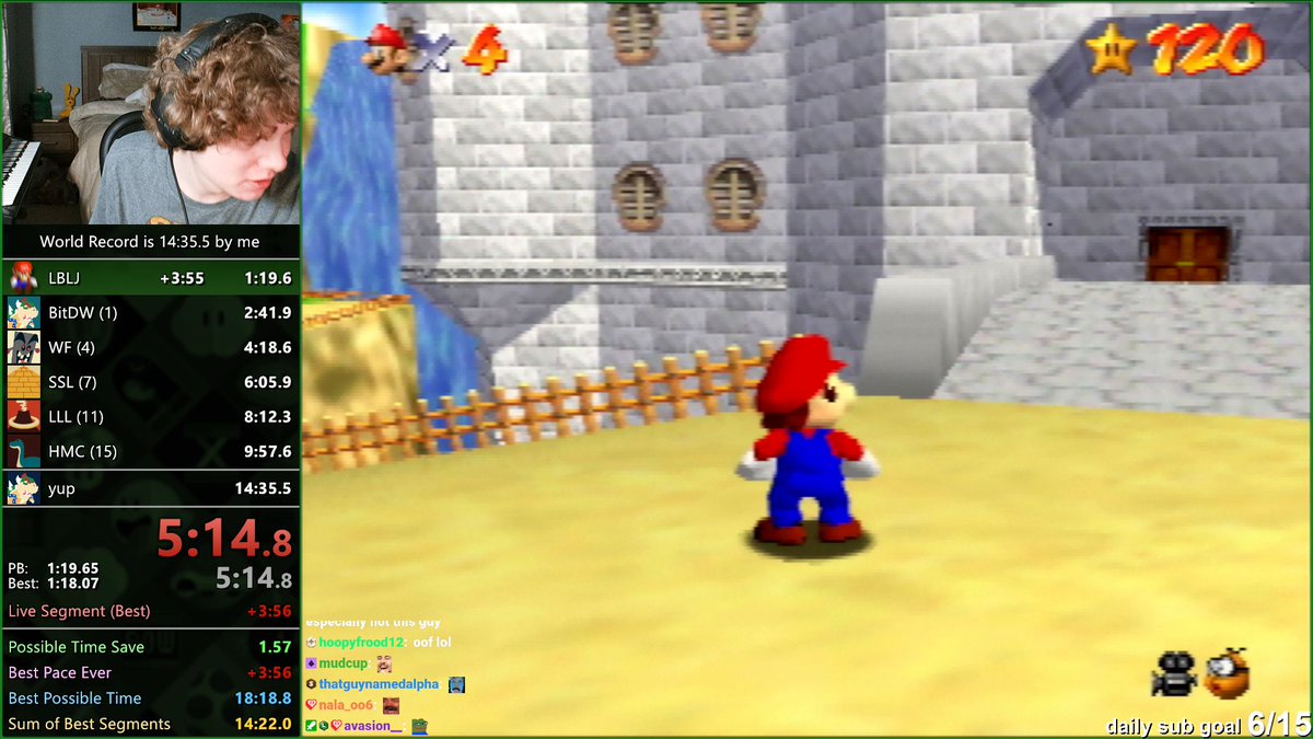 Live Speedrunning 16 Star Insane Grind Toughing it Out TOnight Lets GO be there or be FAT AND SQUARE