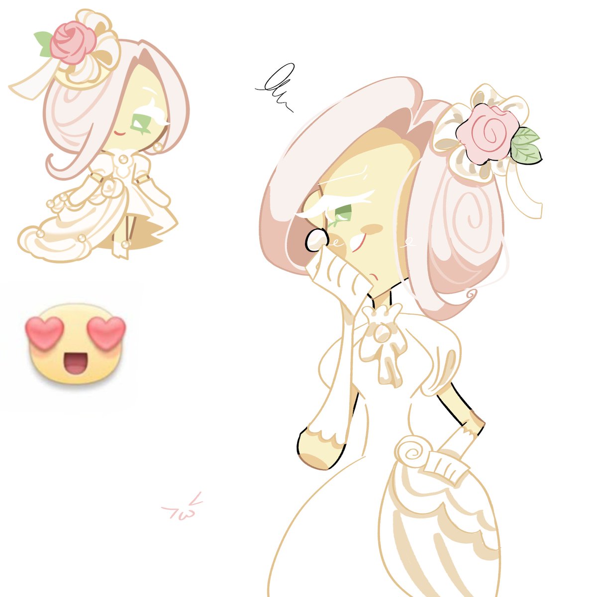 silly_rem's tweet photo. #crktwt #CRK #weddingcakecookie #fanart https://t.co/Wohd7HgXrC