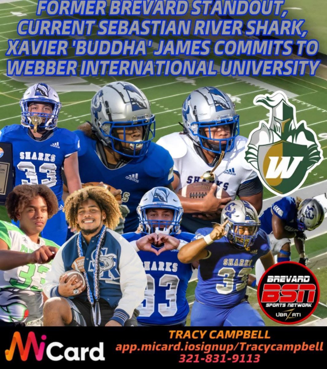 SportsBrevard's tweet image. BSN #RECRUITINGUPDATE: FORMER BREVARD STANDOUT, CURRENT @SRHS_Sport, ‘@Buddha_James33 COMMITS TO @WebberFB

Read the full write up here: facebook.com/share/p/1ALnpL…