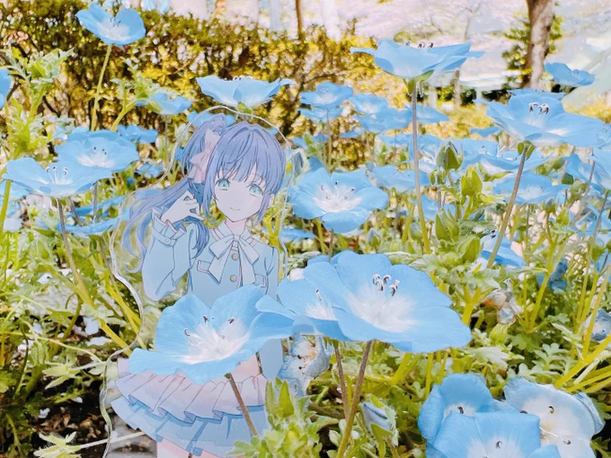 春だよ梢先輩  #蓮ノ空 