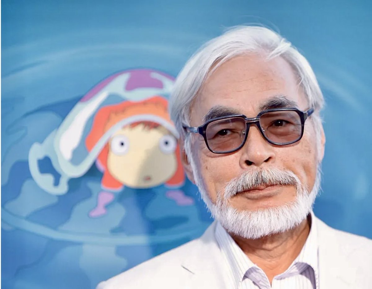 enilev's tweet photo. 🖼️ ChatGPT’s ‘Ghiblification’ Craze: What Does #Ghibli’s Creator Think of #AI?

By @iamVictorDey 
For @observer 

#AI #GenAI #StudioGhibli #HayaoMiyazaki #Animation #HandDesign #Disney #Art #Copyright #Ethics #ResponsibleAI 

👉https://t.co/TJ55adO0Wl

@Ronald_vanLoon @Khulood_Almani @IanLJones98 @Shi4Tech @CurieuxExplorer @pierrepinna @mvollmer1 @jblefevre60 @EvanKirstel @BetaMoroney @FrRonconi @SpirosMargaris @HaroldSinnott @drsharwood @Eli_Krumova @Fabriziobustama @margaretsiegien @JoannMoretti @TanyaSinha_ @RosyCoaching @theomitsa 
@Nicochan33 @mikeflache @fogle_shane  @RLDI_Lamy  @ahier @gvalan @AndrewinContact @anand_narang @amalmerzouk @dinisguarda @Analytics_699  @KanezaDiane @sonu_monika @jeancayeux   @bamitav @Hana_ElSayyed  @Ym78200 @PawlowskiMario @rvp @baski_LA @TravelFoodiesTV @Ym78200 @JBarbosaPR3 @GlenGilmore @sallyeaves @Sharleneisenia @pierrecappelli #Artists #Storytelling #Ghiblification 
#seohashtag #data #LLMs #digitaltransformation #HumanEssence 
Description: Director Hayao Miyazaki arrives to the special screening of "Ponyo" held at the El Capitan Theatre on July 27, 2009 in Hollywood, Calif.