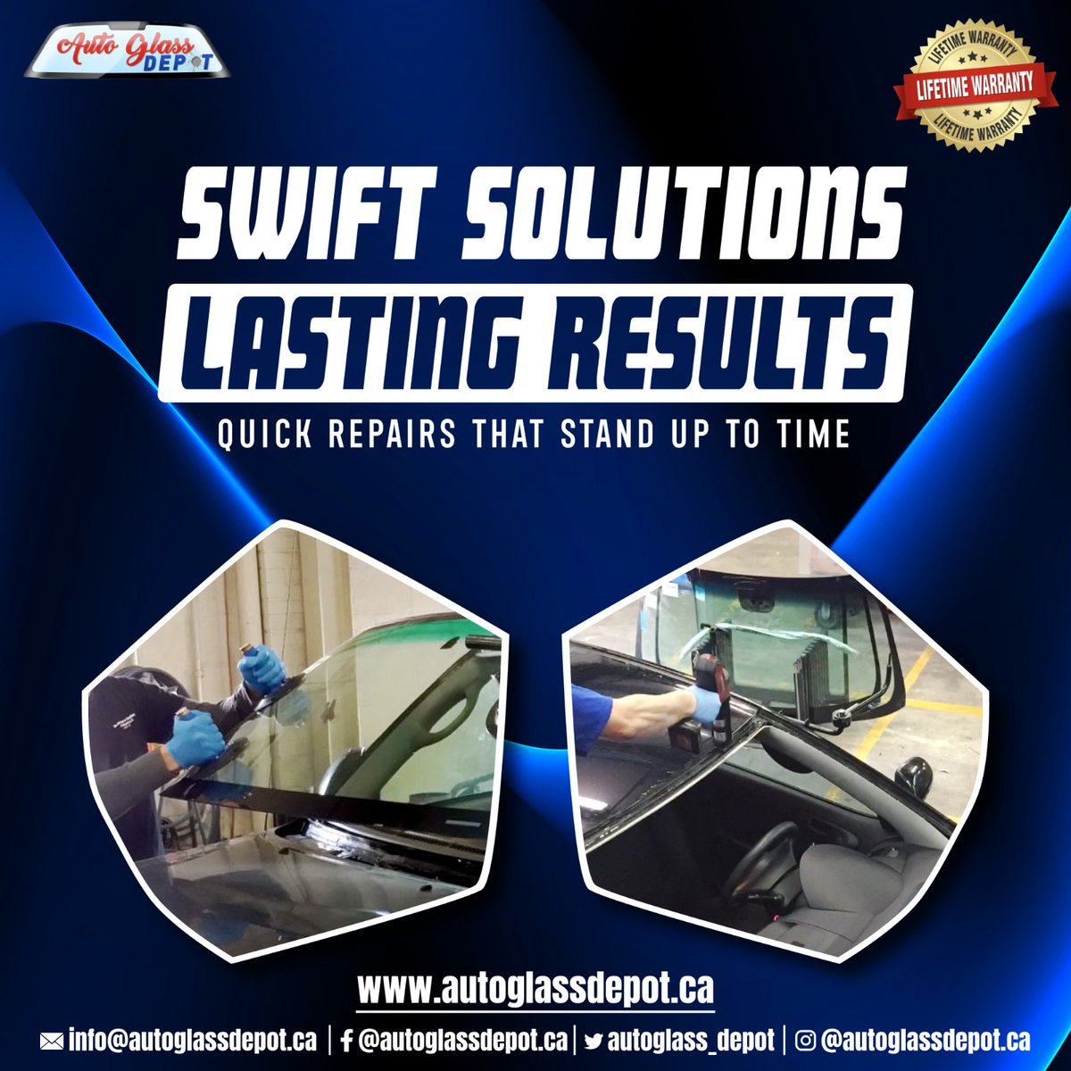 autoglass_depot's tweet image. 🚗💨 One chip, one call—@autoglassdepot.ca does it all! 🔧
Swift Solutions. Lasting Results.
From minor fixes to major replacements, they get you back on the road fast—no stress, no mess, just clarity that lasts. 🪟✨
#SwiftSolutions #LastingResults #AutoGlassExperts #DriveSafe
