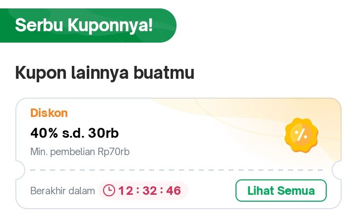 bellbeljaem's tweet image. Wts voc tokopedia tokped pot. gratong 20k tanpa minbel
Diskon 45% s.d 30k, fee 5k langsung 2 voc
✔️ boleh cek ongkir dulu 
✔️privacy secured
✔️ payment  transfer terpisah, bisa spay, dana, BRI, Seabank
#tokopedia    #tokped  #gratong #wts #zonauang  #zonajajan️️ #zonaBU
