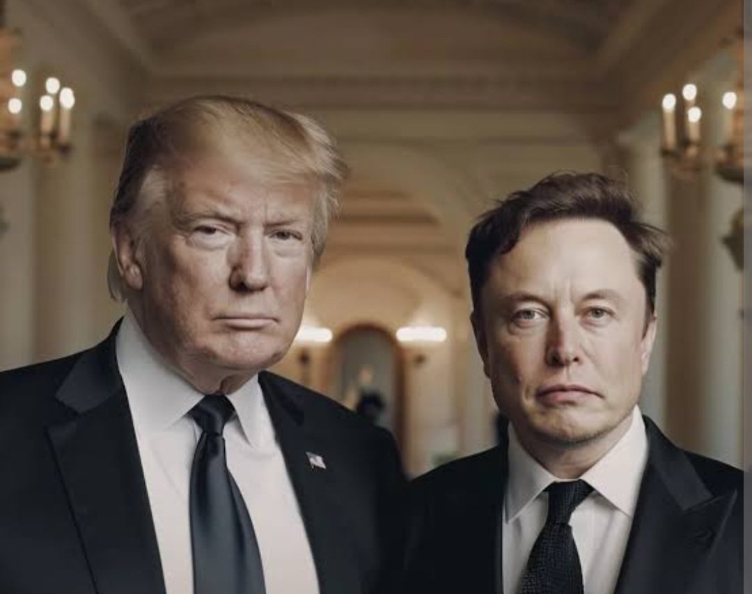 iamsanjula's tweet photo. .#ElonMusk is the new first lady of #USA .
#DonaldTrump calls him #Melonia
#tarrifs
#tarriffwar https://t.co/MyFKJQscMI