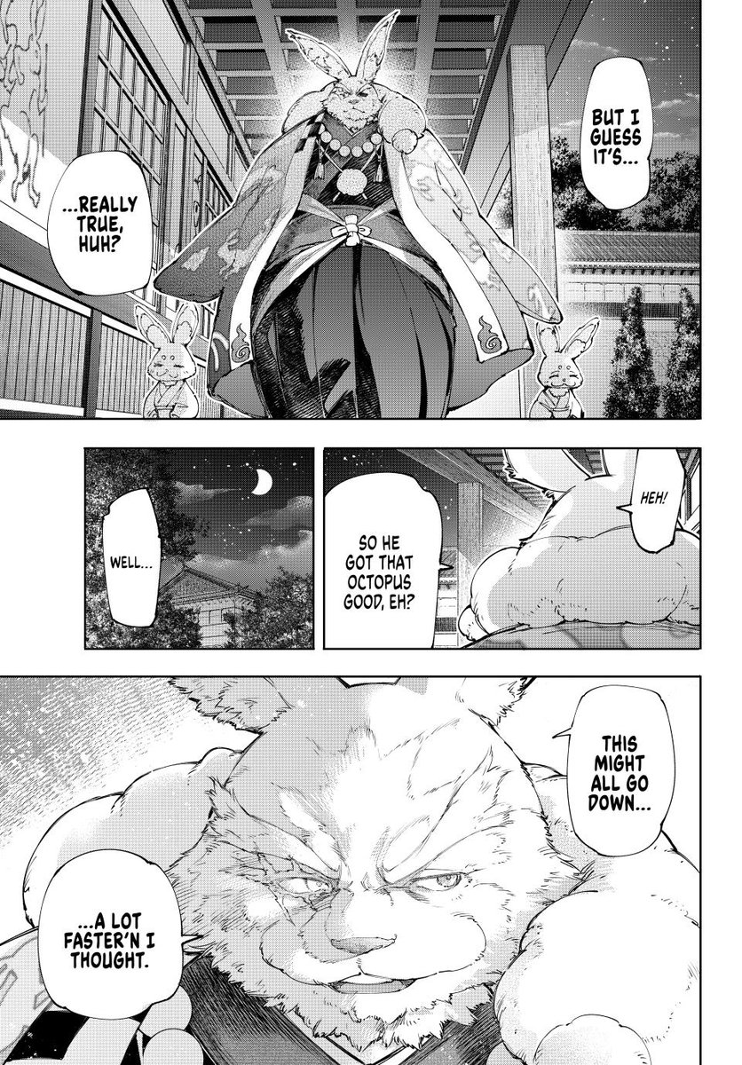 moretosimppp's tweet photo. #ShangriLaFrontier217

Sunraku just looked at Vysache’s name... &amp; something felt wrong. Then Vysache mentions ‘Ctarnidd’ — like it is normal. Nah. This aint just any NPC. Maybe… 

Vysache’s one of the 7 Colossi. The reveal? Could drop anytime 🙏🏻 https://t.co/lAHthZHDBw