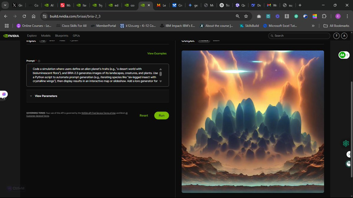 JasEmaz's tweet image. Exploring uncharted worlds with BRIA 2.3 – AI builds alien life like never before! @alx_africa @NVIDIAAI #ALX_AiSK #AIWorldbuilding #SciFiArt