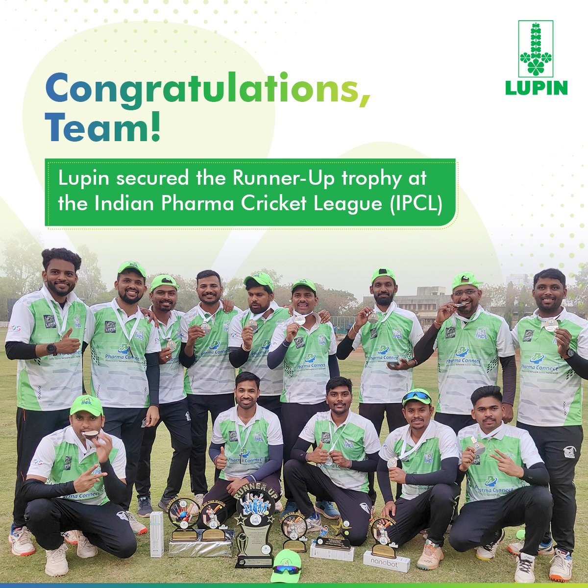 LupinGlobal's tweet image. Our team’s electrifying performance at #IPCL is a testament to Lupin’s culture—where passion for sports and professional excellence come together.

Kudos to the entire team. 

#Lupin #TeamSpirit #ExcellenceInAction #IPCL2025 #Teamwork #IPCLChampions #WinningTogether