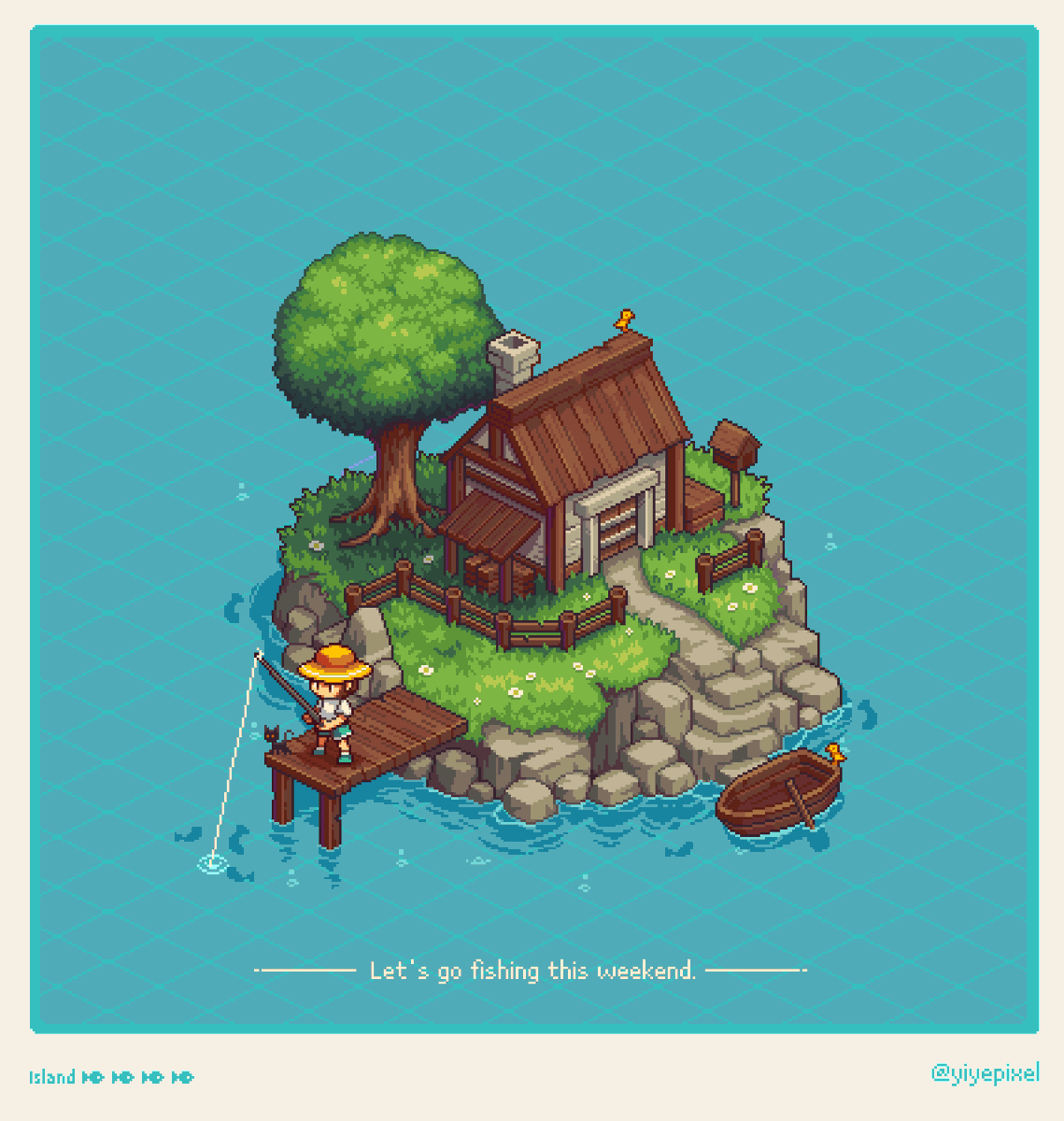 Hi #PortfolioDay  #pixelart 
I draw pixel art.