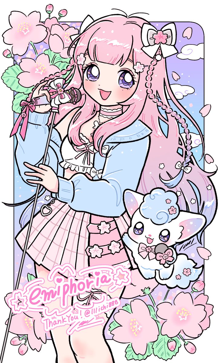 「SKEB OPEN イラストのコミッション受付中です (小さなイラストや商用利用」|いち🌷のイラスト