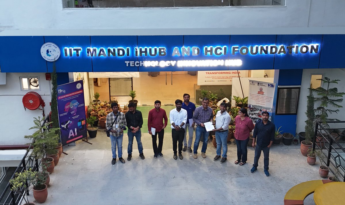 IITMandiiHub's tweet image. IIT Mandi iHub and HCi Foundation signed an MoU with Nagent AI on April 4, 2025, to build a strong partnership in the field of Human and AI Agent Collaboration. The goal is to co-develop solutions that create real social and economic impact, especially in the Indian context,…