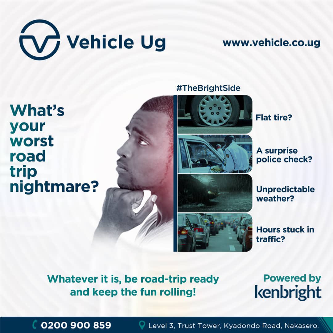 Vehicle_UG's tweet image. Road trips are meant to be fun but things like flat tires, weather changes, or surprise police stops can turn the fun into frustration real quick. 
 
Insurance doesn’t just tick a legal box. It’s your backup plan for unexpected delays, costs, &amp;amp; roadside hiccups.
 
#TheBrightSide