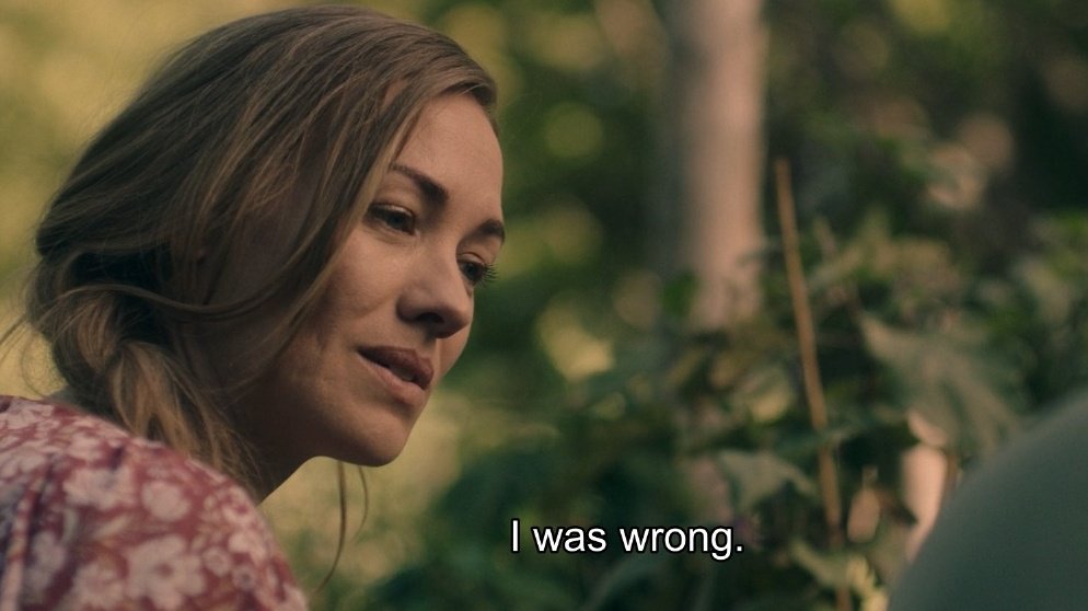 strahovsfilm's tweet photo. okay this was actually huge??? not only saying out loud how gilead failed but also how SHE was wrong https://t.co/AoFbPpW5yF