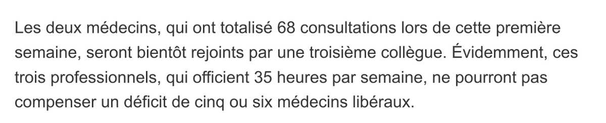 DrGomi's tweet photo. centre de santé de Trégueux St Brieuc, buget 1,4M d euros, pertes annuelles 300000 euros, 2 médecins a temps partiel, deux secrétaires plein temps et une coordinatrice. 68 consultations la premiere semaine d'ouverture. (article ouest france) https://t.co/6JKzPi1InS