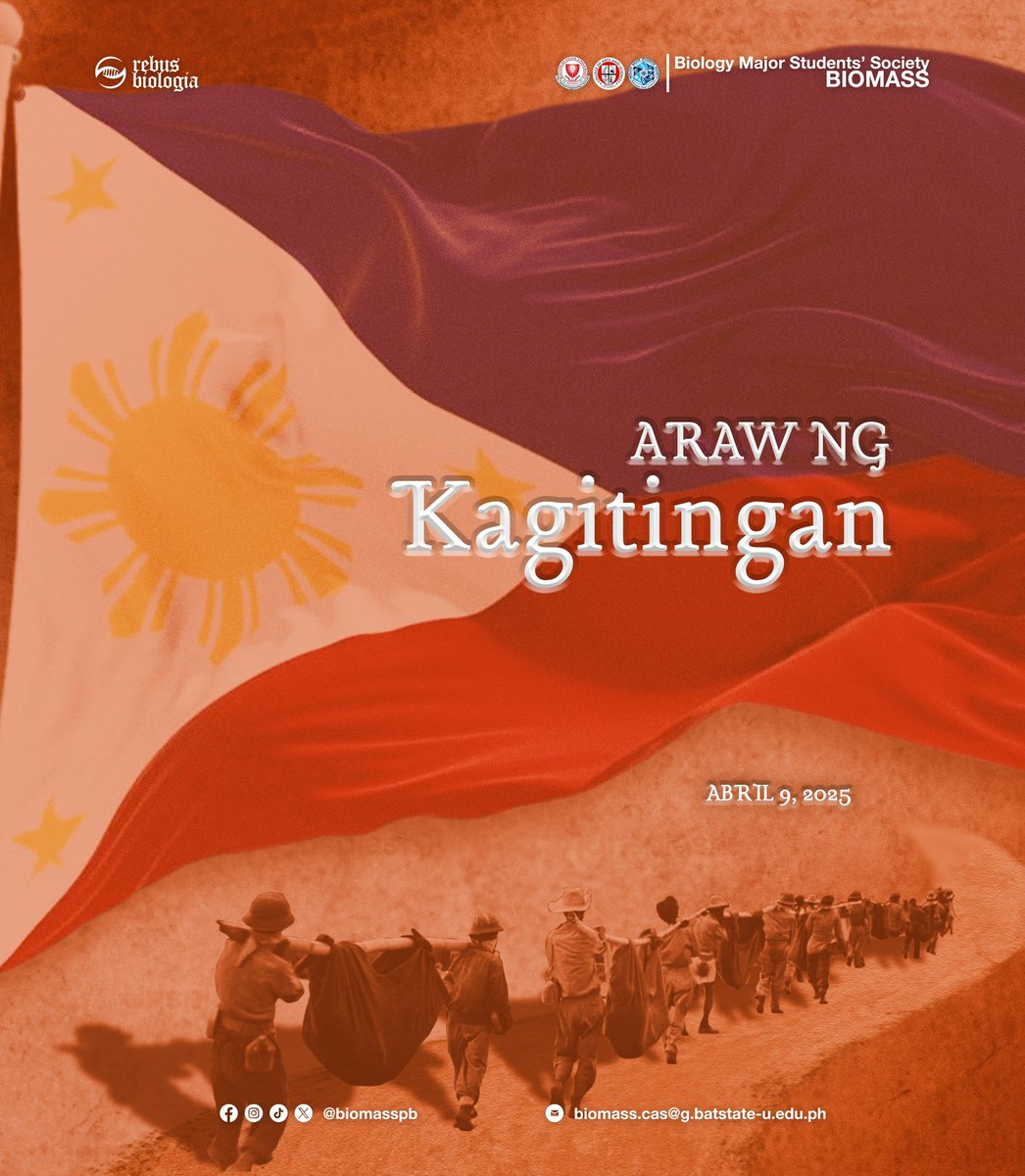 biomasspb's tweet photo. #RebusBiologia | Araw ng Kagitingan

Sa pagdiriwang ng araw ng Kagitingan, sikapin nating palakasin pa at itaguyod ang mga pagpapahalagang ipinaglaban nila.

#ArawngKagitingan
#BioMaSS
#BioSpartans
#ServeWithHonor
#LeadWithExcellence https://t.co/PYGZh4Nvg5