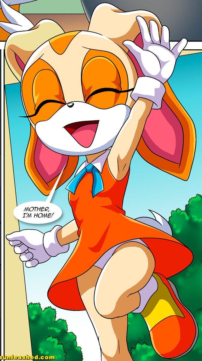 MobiusOut's tweet photo. We're back, and thank you so much for still following this account. And for that, our little Cream is happy to be back. 

Have you noticed that she forgot or if she has panties?

#CreamTheRabbit #SonicPorn #Hentai https://t.co/4mT5N3RqzL