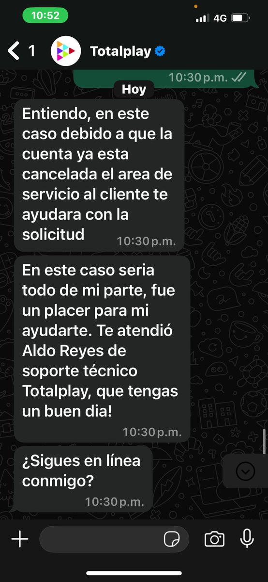 esmachine1's tweet photo. @totalplaymx Cancelo y sin adeudos y con todo que nunca tuve adeudas me dejan sin internet cuando pregunto si me lo iban a quitar y me dijo no le daremos servicio que ya pagó para que vean quién es @RicardoBSalinas  es una rata con dinero que cree está por encima de todo https://t.co/PYAL8Urexu