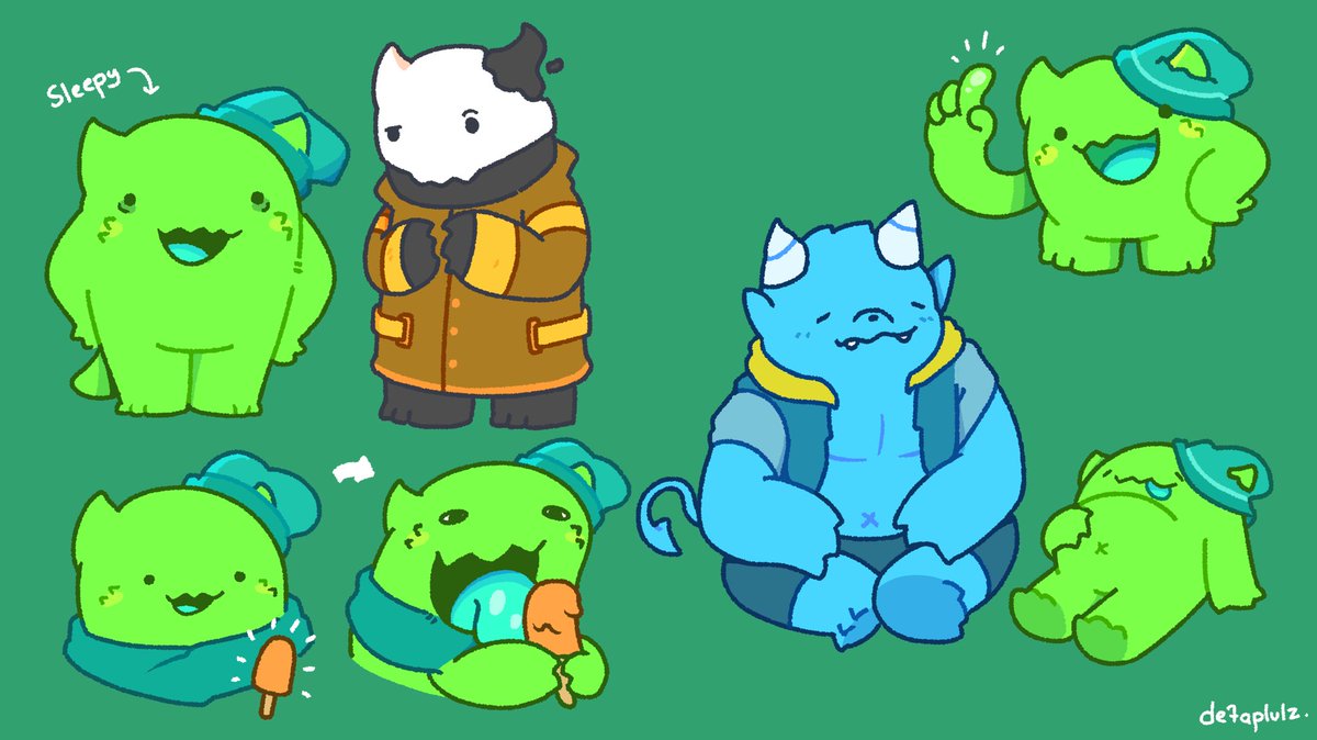 detaplulz's tweet photo. Some doodles https://t.co/qH83dmWX6e