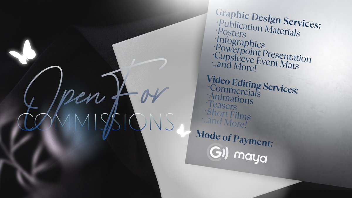 commsbyM's tweet image. ★﹐你好．﹗﹑ 
      ִ𐙚 graphic commissions are open !
  ⋆˙ kindly read my t&amp;amp;c ^_^! ִֶָ☾.

(new) feedbacks - #fromEM2you  
   – • portfolio : worksbyem.my.canva.site/commsbym-portf…
telegram - t.me/emTGuser